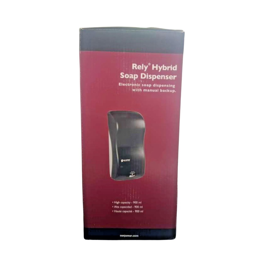 San Jamar Commercial Rely Hybrid Electronic Touchless Soap Dispenser 900ml.